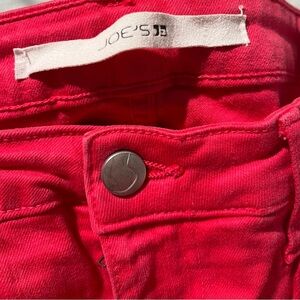 Joe's Jeans Women's Bold Red Denim